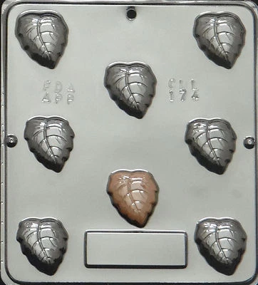 Molde de caramelo de chocolate con hojas para hacer dulces 174 NUEVO Foto 1 de 2