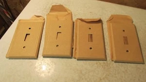 1 Placa de cubierta de interruptor de luz antigua Hubbel pintada de fábrica - Nueva en paquete - Imagen 1 de 1