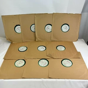 Armed Forces Radio & Television Service Transcription Record Lot of 10 - Picture 1 of 11