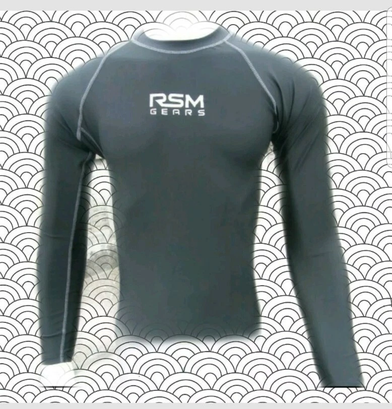 RSM GEARS MEN COMPRESSION FULL SLEEVE JERSEY S,M,L,XL,XXL SPECIAL OFFER CLEARANC - Image 1 of 1
