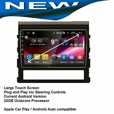 for TOYOTA 200 SERIES 2015-2019 GPS BLUETOOTH APPLE CARPLAY HEAD UNIT PLUG PLAY - Image 1 of 4