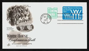 #U562 8c White Conf. On Youth, Art Craft FDC **ALLE 5 = KOSTENLOSER VERSAND ** - Bild 1 von 1