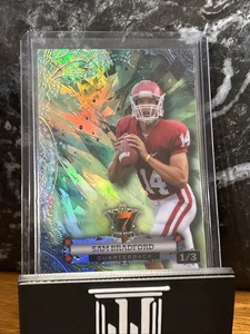 🔥2024 Comodín 7 Tachuelas Sam Bradford Corazón Arco Iris Negro #d 1/3 Oklahoma🔥 - Imagen 1 de 1