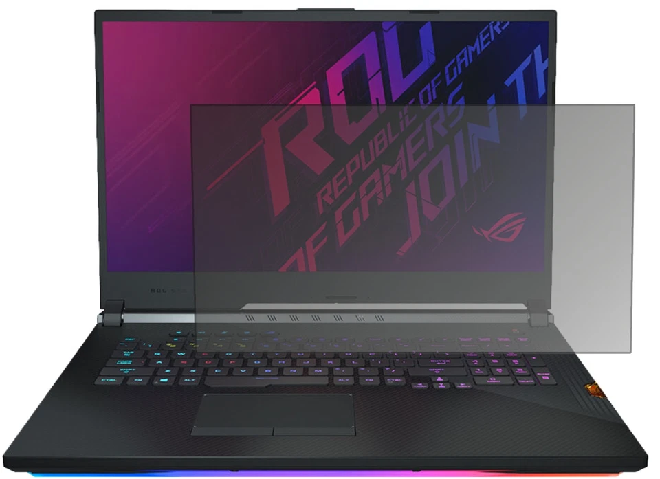 Screen Protector for Asus ROG Strix Scar III G731GW-EV104T Privacy Filter 4-Way - Image 1 of 4