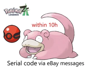 Legends ZA Slowpoke in a Precious Ball Serial code /Pokémon Center in Japan - Picture 1 of 3