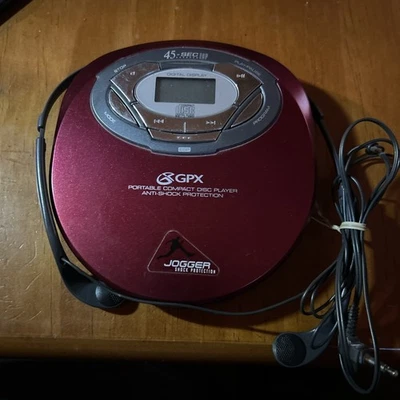 Reproductor de CD portátil gpx C3971 Jogger protección contra golpes  Foto 1 de 3