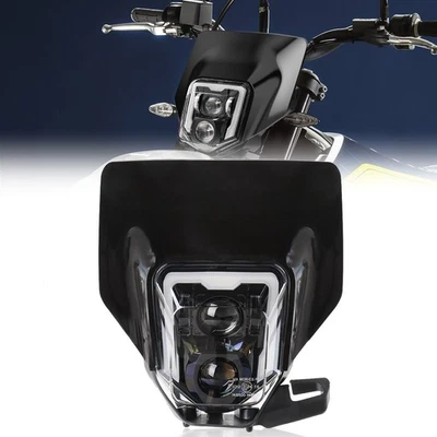 LED Headlight DRL & Bezel For Husqvarna Enduro FE 250 350 450 TE 250i TE 300i - Image 1 of 4