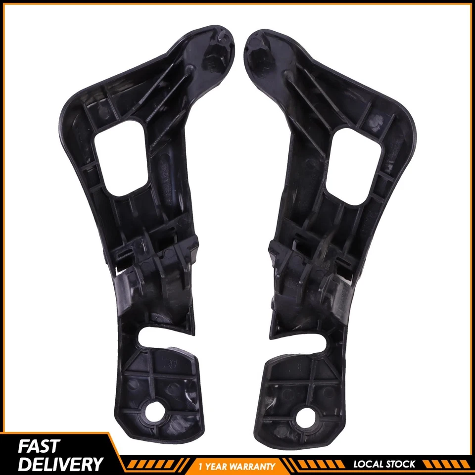 Soportes de parachoques delanteros izquierdo + derecho negro para Volkswagen Beetle 2012-2015 2016 Foto 1 de 4