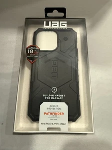 *NEW* UAG - Pathfinder Case w/ MagSafe for iPhone 14 PRO MAX - Black - Photo 1 sur 5