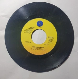 Aztec Camera – Deep & Wide & Tall 1987 7" Single PROMO 7-28155 - Picture 1 of 2