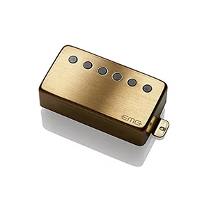 EMG 66 MetalWorks Active Alnico V Humbucker Guitar Pickup Brushed Gold - Picture 1 of 1