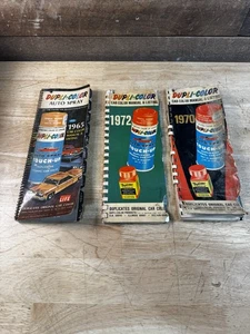 Original Oldtimer Dupli Color 1965 70 72 Auto Farbheft Handbuch selten - Bild 1 von 8