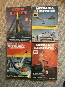 3 Mechanix Illustrated 1 Science and Mechanics magazines from the 1940s - Picture 1 of 3