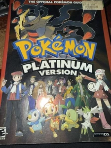 2009 Pokemon Platinum Version Official Strategy Guide Nintendo DS - NO POSTER - Imagen 1 de 4