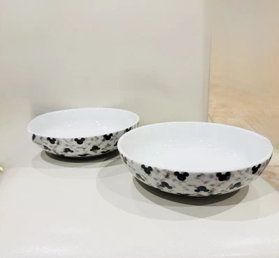 Disney Mickey Mouse Pasta Bowls X 2  BNWOT Set of 2 Disney George Bowls - Image 1 of 4