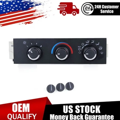 Panel de control de clima de calefacción de aire acondicionado 180806 apto para 08-18 GM GMC Savana 1500 2500 4500 Foto 1 de 4
