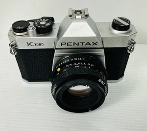 Pentax K 1000 SE fotocamera reflex pellicola con 50 mm - Foto 1 di 12