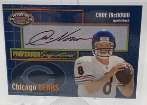 2000 Donruss Preferred QBC Cade McNown Preferred Singatures #PS-5 - Picture 1 of 2