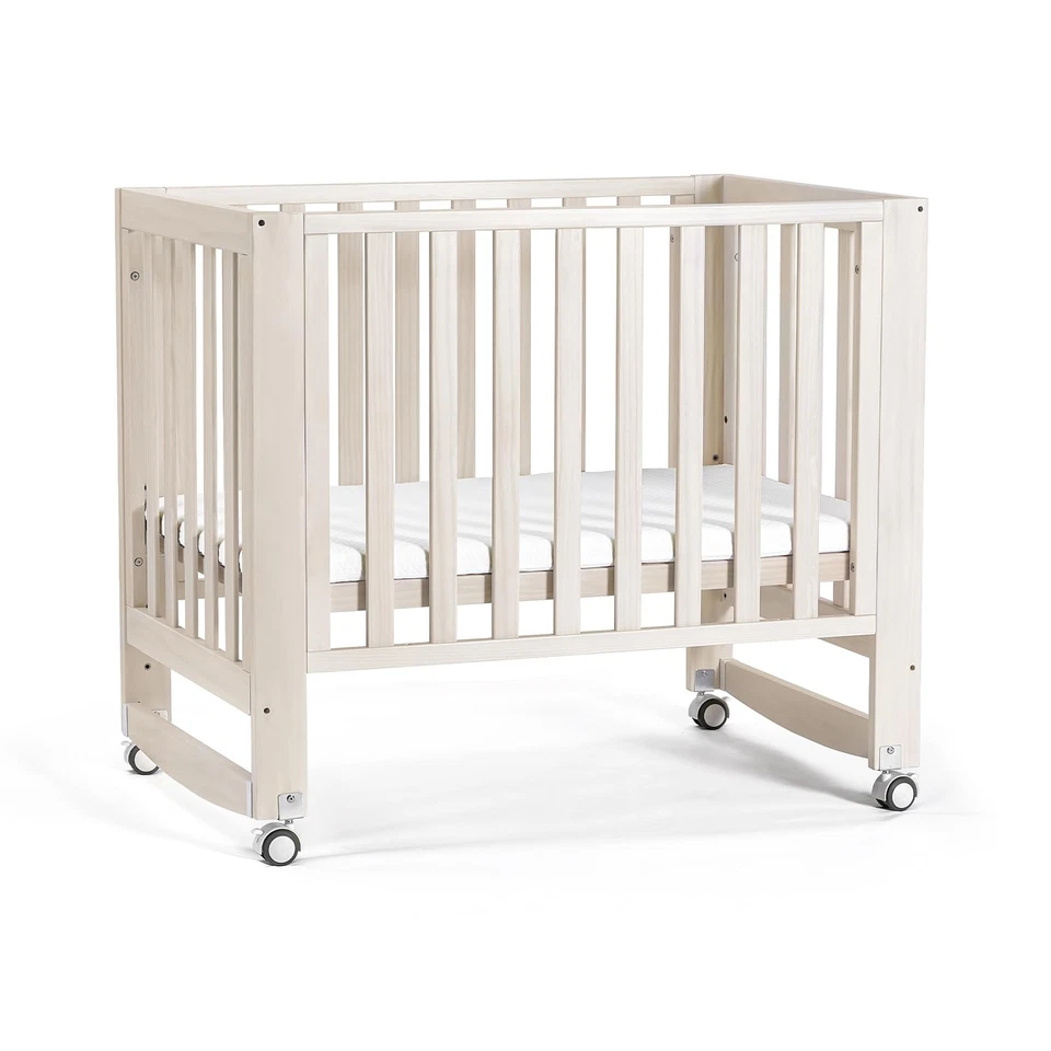 EvoNest Cuna Bebé, Mini Cuna Convertible 6 en 1 con Ruedas, 100% Nueva Zelanda... Foto 1 de 4