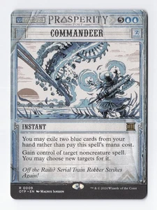 Commandeer Regular Rare Outlaws of Thunder Junction MTG Card NM - Picture 1 of 2