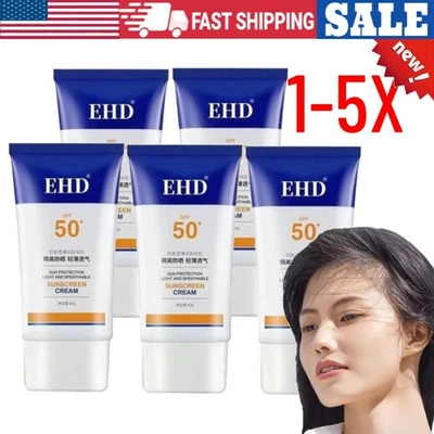 Protector solar facial EHD 1-5 PIEZAS, protector solar EHD 50 spf, EHD spf 50 crema protectora solar 60 g Foto 1 de 4
