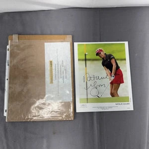 Natalie Gulbis IMG Autograph 8x10 Golf Autograph - Picture 1 of 10