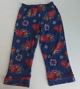 Disney Cars Lightning McQueen w/Snowflake & Wrench Print Fleece PJ Pant Size XS - Picture 1 of 3