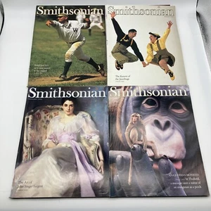 LOT OF 4 Vintage Smithsonian Magazines 1999 John Singer Sargent Jitterbugs Sport - Picture 1 of 7