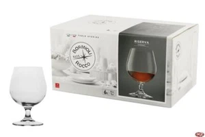 Set 6 Bicchieri Calici Riserva Cognac Liquore in Vetro 53 cl Bormioli Rocco - Foto 1 di 1