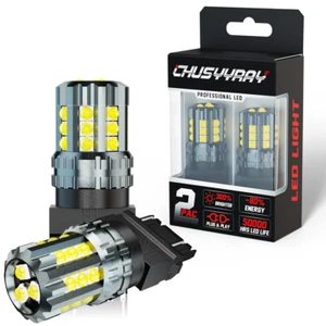 1800LM White 3157 LED Reverse Backup Light Bulbs for 1999-2006 Grand Cherokee - Picture 1 of 10