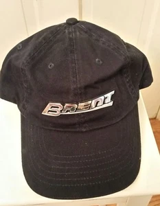 Gorra de béisbol Brentequip.com negro gorra correa ajustable NUEVO SIN ETIQUETAS - Imagen 1 de 3