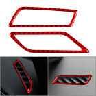 For Volkswagen Golf 8 MK8 2021-2023 RHD Dashboard Air Vent Outlet Cover Trim Red