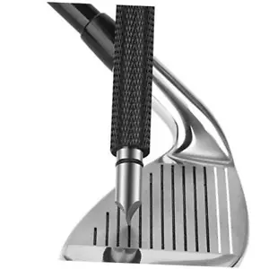 Golf Club Groove Sharpener, Re-Grooving Tool and Cleaner for Wedges & black - Picture 1 of 8