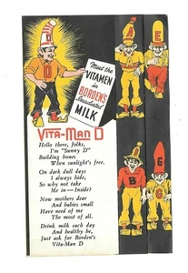 Vintage NY Worlds Fair 1939 BORDENS VITA-MAN D Brochure 1940 irradiated milk - Picture 1 of 2