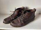 GH Bass Men’s Leather Moc Toe Camp Boot  10 1/2
