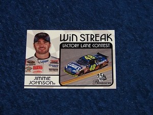 JIMMIE JOHNSON 2009 PRESS PASS PREMIUM WIN STREAK VICTORY LANE WSVL-JJ (SB-3)