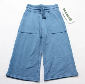 Threads 4 Thought Girl's Fleece Wide Leg Crop Pants ZS6 Blue Size: 7 NWT - Picture 1 of 4