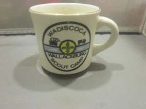 Vintage Boy Scouts Mug / Cup WADISCOCA WALLACEBURG SCOUT CAMP - Picture 1 of 5
