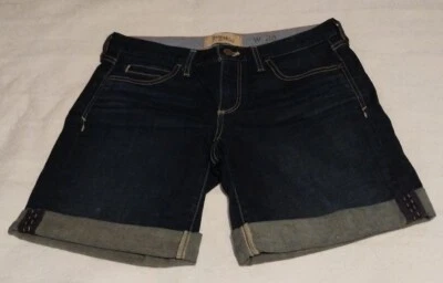 Держа лошадей Anthropologie 'мальчик короткие' Jean джинсовой ткани Бермуды шорты талии 28 манжеты - Изображение 1 из 4