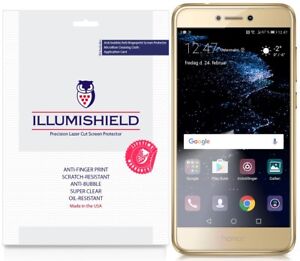 3x iLLumiShield Screen Protector Anti-Bubble for Huawei Honor 8 Lite