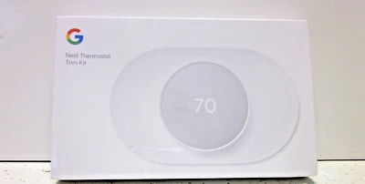 NEW SEALED WHITE GOOGLE NEST THERMOSTAT TRIM KIT #GZZN7 - FREE SHIPPING! - Image 1 of 3