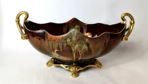 Art Deco 1930s Carlton Ware Rouge Royale Centerpiece Bowl - Bild 1 von 16
