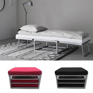 Pouf letto reclinabile in microfibra moderno divano letto estraibile pouff | 23 - Foto 1 di 1