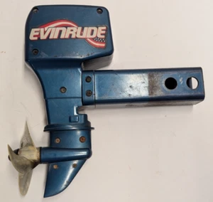 EVINRUDE Outboard Motor Trailer Hitch Decoration Cover Spinning Propeller - 225 - Foto 1 di 6