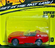 Matchbox Superfast Dodge Viper RT/10, Red, #10, 1/64, "Get In The Fast Lane"