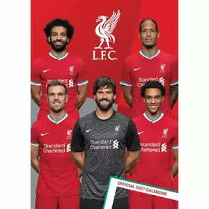 Liverpool LFC Premier League Champions 2019/2020 Official 2021 Calendar (N3) - Picture 1 of 7