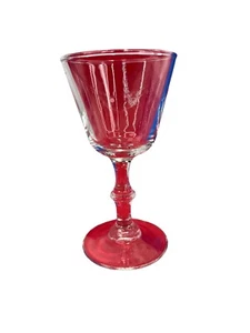 Clear Footed Rocks Cocktail Glass 3oz with 1 Ring Decorative Stem - Picture 1 of 6