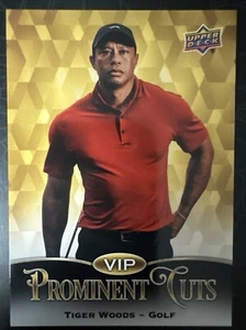 Tiger Woods 2024 Upper Deck Chicago National VIP GOLF Card #vip-2 - Picture 1 of 2