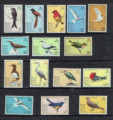 British Indian Ocean Territory: 1975  Birds Definitive Set, Mint Hinged set - Image 1 of 2