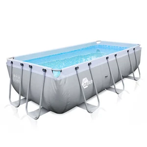 your GEAR Pool 4x2x1 m Stahlrahmenbecken Gartenpool Familienpool Schwimmbecken - Bild 1 von 12